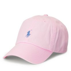 Czapka z daszkiem Polo Ralph Lauren. Czerwone czapki z daszkiem Polo Ralph Lauren, bez wzorów. Za 249.99 zł.