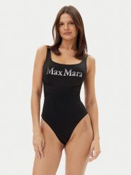 Max Mara Beachwear Strój kąpielowy Carisma 2516831119 Czarny. Czarne stroje jednoczęściowe Max Mara Beachwear, bez wzorów, z syntetyku. Za 899.99 zł.