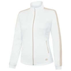 Damska bluza dresowa Galvin Green Dixie. Białe bluzy GALVIN GREEN, bez wzorów, z dresówki, sportowe, bez ramiączek, bez kaptura. Za 667.00 zł.