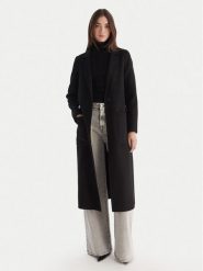 ViCOLO Płaszcz wełniany TF0002 Czarny Regular Fit. Czarne płaszcze ViCOLO, na zimę, s, bez wzorów, z syntetyku, bez kaptura. Za 1,179.00 zł.