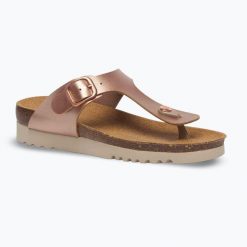 Japonki damskie Scholl Boa Vista Med. Czerwone japonki Scholl, bez wzorów, z materiału. Za 229.99 zł.
