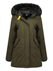 Canadian Peak Parka "Cheri" w kolorze khaki rozmiar: XXL. Brązowe płaszcze Canadian Peak, xxl, bez wzorów, bez kaptura. Za 229.46 zł.