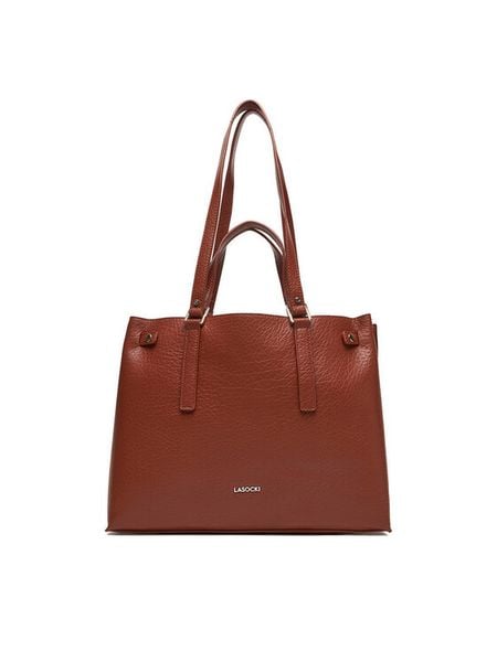 Lasocki Torebka C-LSK-X-004-08 Czerwony. Czerwone torebki klasyczne Lasocki, bez wzorów, z materiału, bez dodatków. Za 199.99 zł.