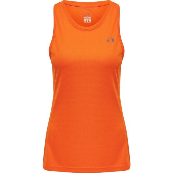 Damski tank top Newline core running singlet. Brązowe topy Newline, m, bez wzorów, bez kołnierzyka, bez ramiączek. Za 72.15 zł.