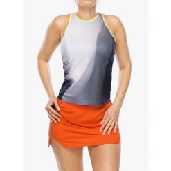 Top damski Compressport Performance Singlet. Czarne topy Compressport, bez wzorów, sportowe, bez kołnierzyka, bez ramiączek. Za 188.99 zł.