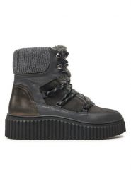 Marc O'Polo Botki OO2M3012 Granatowy. Niebieskie botki Marc O'Polo, bez wzorów, ze skóry, bez obcasa, na płaskiej podeszwie, bez zapięcia. Za 489.99 zł.