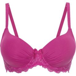 Biustonosz usztywniany Pink Collection bonprix fuksja. Biustonosze marki bonprix. Za 54.99 zł.