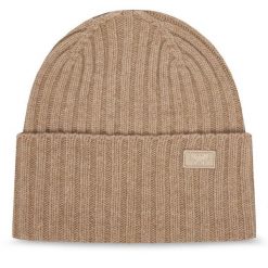 Czapka Weekend Max Mara. Brązowe czapki zimowe Weekend Max Mara, bez wzorów. Za 374.99 zł.