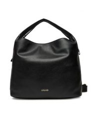Liu Jo Torebka Esc L Hobo AF5057 E0058 Czarny. Czarne torebki klasyczne Liu Jo, bez wzorów, ze skóry, bez dodatków. Za 719.99 zł.