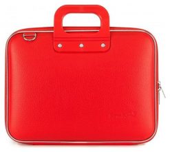 Torba Bombata Classic 13''-14'' red. Czerwone torby na laptopa Bombata, bez wzorów, na ramię. Za 249.00 zł.