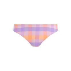 Figi do kostiumów kąpielowych dla kobiet Freya Harbour island. Fioletowe bikini FREYA ACTIVE, bez wzorów, retro. W wyprzedaży za 101.50 zł.