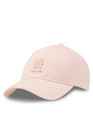 Tommy Hilfiger Czapka z daszkiem Beach Summer Soft Cap AW0AW16170 Różowy. Czerwone czapki z daszkiem Tommy Hilfiger, bez wzorów, z materiału. Za 119.99 zł.