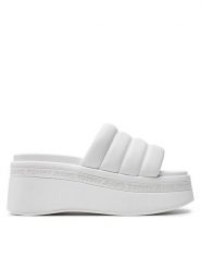 Tommy Jeans Klapki Tjw Wedge Sandal EN0EN02455 Écru. Klapki Tommy Jeans, bez wzorów, z jeansu, bez obcasa, bez zapięcia. Za 319.99 zł.