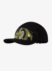 Czapka z daszkiem Buff 5 Panel go Cap. Czarne czapki z daszkiem Buff, bez wzorów, z elastanu. Za 159.49 zł.