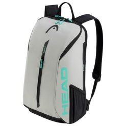 Plecak tenisowy Head Tour Backpack 25L szary. Niebieskie plecaki Head, bez wzorów, bez dodatków. Za 349.99 zł.