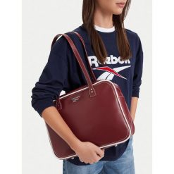 Torebka Reebok. Czerwone torebki klasyczne Reebok, bez wzorów, klasyczne, bez dodatków. Za 169.99 zł.