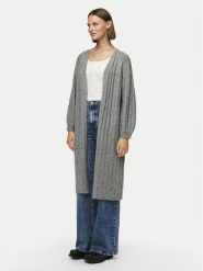 Pieces Kardigan Maggy 17150959 Szary Loose Fit. Szare swetry Pieces, l, bez wzorów, z syntetyku, bez ramiączek. Za 119.99 zł.