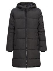 Retour Płaszcz pikowany "Jacky" w kolorze czarnym rozmiar: 122/128. Czarne płaszcze Retour, bez wzorów, bez kaptura. Za 252.99 zł.