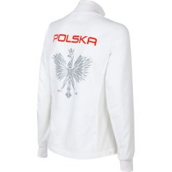Bluza damska PZLA BLD990RN - biały. Bluzy marki 4f. Za 389.99 zł.