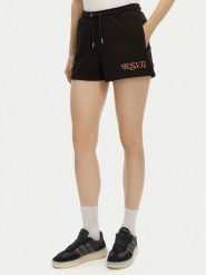 Fila Szorty sportowe Louches FAW1032 Czarny Regular Fit. Czarne szorty sportowe Fila, bez wzorów, z bawełny. Za 139.99 zł.