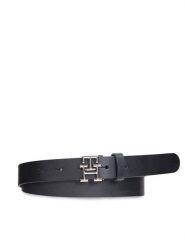 Tommy Hilfiger Pasek Damski AW0AW15182 Czarny. Czarne paski Tommy Hilfiger, bez wzorów, ze skóry. Za 199.99 zł.