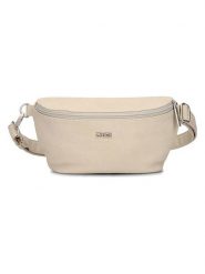 Zwei Skórzana saszetka w kolorze beżowym - 25 x 12 x 7 cm rozmiar: onesize. Brązowe nerki i saszetki Zwei, bez wzorów, z materiału, sportowe, bez dodatków. Za 95.95 zł.