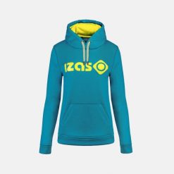 Bluza z kapturem damska IZAS DUERO: styl i funkcjonalność na co dzień. Czarne bluzy z kapturem IZAS, na jesień, l, bez wzorów, z kapturem, do biegania. Za 182.57 zł.