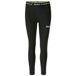 Spodnie uciskowe damskie Select 6406W. Czarne szorty Select, bez wzorów, sportowe. W wyprzedaży za 192.35 zł.