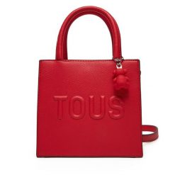 Torebka TOUS. Czerwone torebki klasyczne tous, bez wzorów, klasyczne, bez dodatków. Za 549.99 zł.
