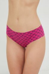 Dkny figi 3-pack kolor różowy. Czerwone figi DKNY, bez wzorów, z bawełny. W wyprzedaży za 129.99 zł.