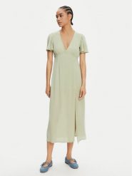 Billabong Sukienka letnia Jet Set EBJWD00134 Zielony Regular Fit. Zielone sukienki Billabong, m, bez wzorów, z wiskozy, bez kołnierzyka, bez ramiączek. Za 249.99 zł.