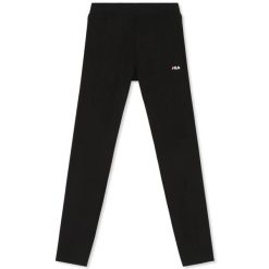 Damskie legginsy Fila Casania. Czarne legginsy Fila, bez wzorów, eleganckie. Za 100.99 zł.