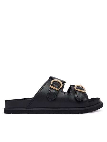 Gant Klapki 32501311 Czarny. Czarne klapki Gant, bez wzorów, ze skóry, bez obcasa, bez zapięcia. Za 299.99 zł.