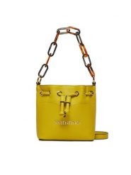 Valentino Torebka Bercy VBS7LM02 Żółty. Żółte torebki klasyczne Valentino, bez wzorów, ze skóry, bez dodatków. Za 289.99 zł.