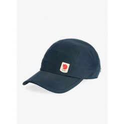 Czapka z daszkiem Fjallraven High Coast Wind Cap. Niebieskie czapki z daszkiem Fjällräven, bez wzorów, sportowe. Za 173.19 zł.