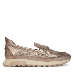 Mokasyny Hispanitas. Żółte mokasyny Hispanitas, bez wzorów. Za 589.99 zł.