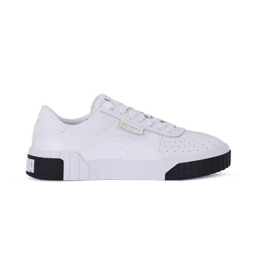 Buty do chodzenia damskie Puma Cali W. Białe buty sportowe lifestyle Puma, bez wzorów, z materiału, sportowe, bez zapięcia. Za 179.99 zł.