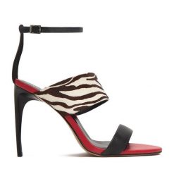 Sandały Eva Minge. Sandały Eva Minge, bez wzorów, bez obcasa, na szpilce, bez zapięcia. Za 429.99 zł.