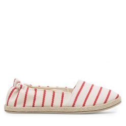 Espadryle Jenny Fairy. Białe espadryle Jenny Fairy, bez wzorów, bez obcasa. Za 41.99 zł.