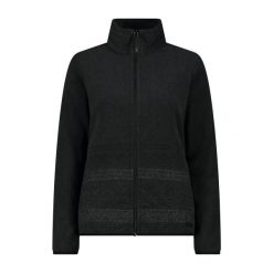 Bluza damska turystyczna CMP 34H0416. Czarne bluzy CMP, l, bez wzorów, sportowe, bez ramiączek, bez kaptura. W wyprzedaży za 314.99 zł.
