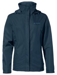 Kurtka przeciwdeszczowa damska Vaude Escape Light Jacket. Niebieskie kurtki przeciwdeszczowe Vaude, bez wzorów, z materiału, bez kaptura. Za 519.00 zł.