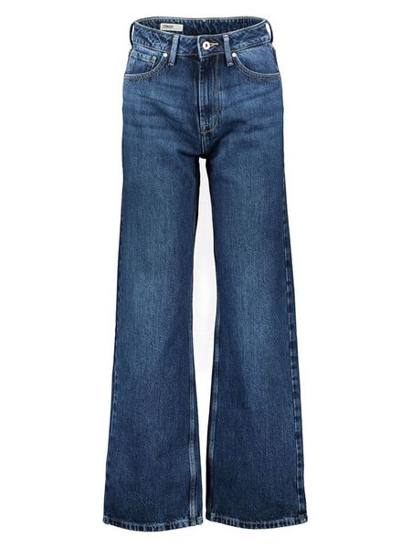 Pepe Jeans Dżinsy "Lexa" - Straight fit - w kolorze granatowym rozmiar: W31/L32. Niebieskie jeansy Pepe Jeans, l, z aplikacjami, z jeansu, klasyczne, z podwyższonym stanem. Za 170.07 zł.