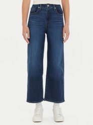 Levi's® Jeansy 72970-0017 Granatowy Wide Leg. Niebieskie jeansy s, bez wzorów, z bawełny. Za 279.99 zł.