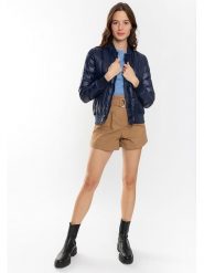 Northwood Kurtka pikowana "Soren" w kolorze granatowym rozmiar: L. Niebieskie kurtki Northwood, l, bez wzorów, prążkowane, bez kaptura. Za 121.99 zł.