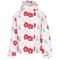 Trespass Hopeful - Damska kurtka przeciwdeszczowa Tp50 czerwona. Czerwone kurtki Trespass, bez wzorów, bez kaptura. Za 273.99 zł.