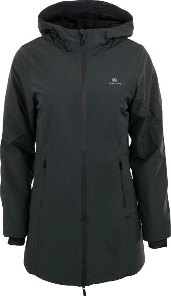 Kurtka damska Athl.dpt Ghiaia szara. Szare kurtki 55PROTEC, na zimę, xl, bez wzorów, z elastanu, z kapturem. Za 433.99 zł.