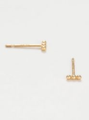 CARATELLI Złote kolczyki-wkrętki "Emma" rozmiar: onesize. Żółte kolczyki CARATELLI, złote. Za 260.99 zł.