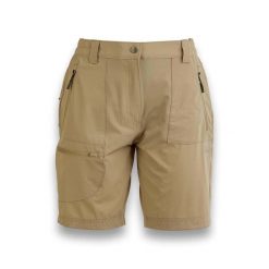 Krótkie Spodenki Ande New Palma Dama Damskie. Szare szorty sportowe Ande, bez wzorów, z elastanu, trekkingowe. Za 238.99 zł.