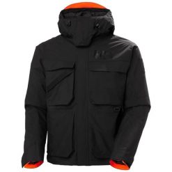 Kurtka narciarska z kapturem Helly Hansen Ullr D Heritage. Czarne kurtki narciarskie Helly Hansen, bez wzorów, z kapturem, narciarskie. Za 1,262.00 zł.