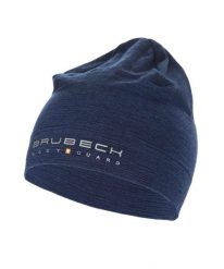 Czapka wełniana dwuwarstwowa unisex Brubeck EXTREME WOOL. Niebieskie czapki zimowe Brubeck, bez wzorów, z materiału, sportowe. Za 99.99 zł.